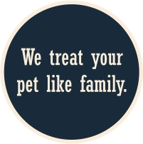 We treat your pet like family.