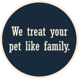 We treat your pet like family.